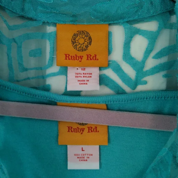 Two-Piece Tank & Blouse - new with tags! - Picture 2 of 6